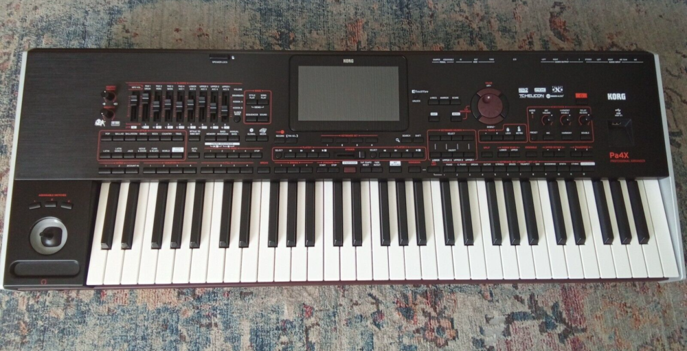 KORG PA4X - 61 Key Professional Arranger Keyboard