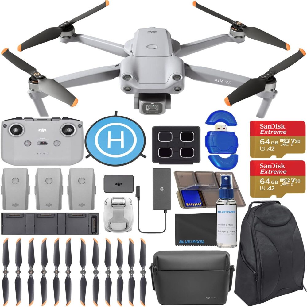 DJI Mavic Air 2S Fly More Combo - Drone Quadcopter UAV with 20MP