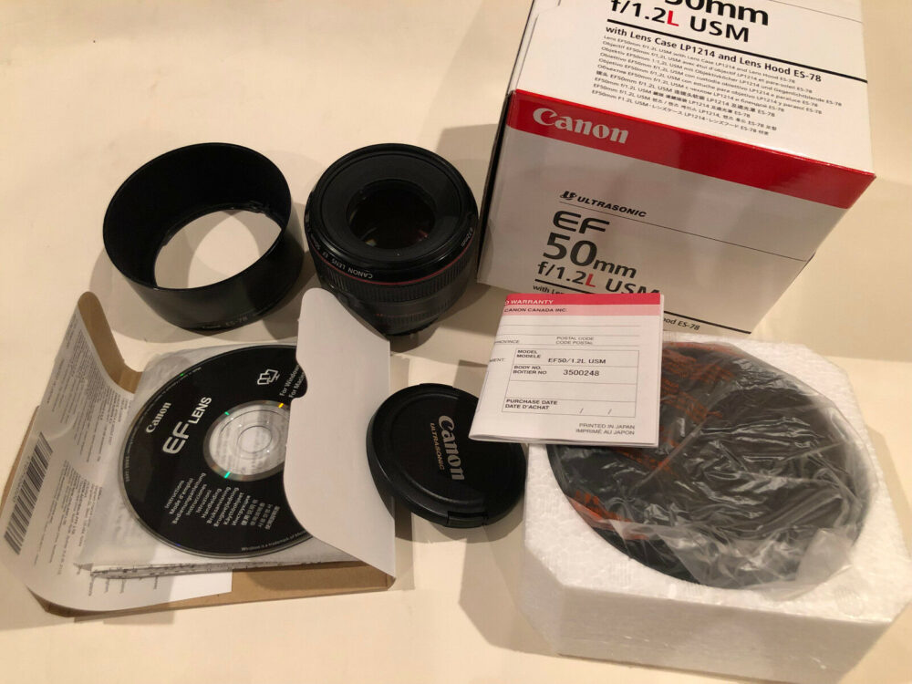 Canon EF 50mm f/1.2L USM Lens - Image 2