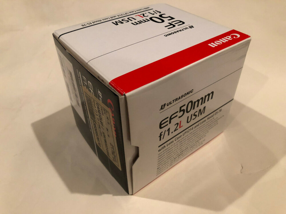 Canon EF 50mm f/1.2L USM Lens