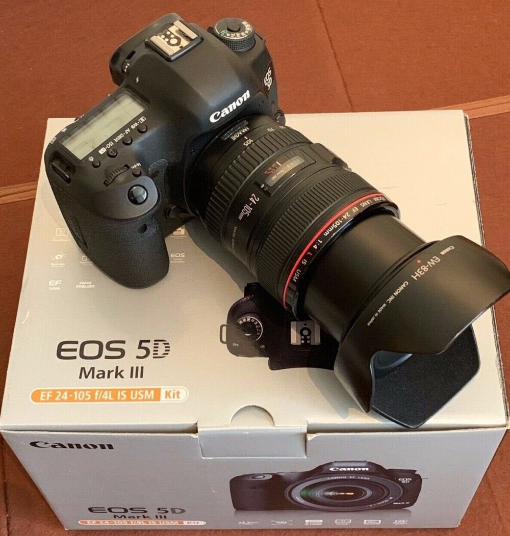 Canon EOS 5D Mark III DSLR Camera with 24-105mm Lens
