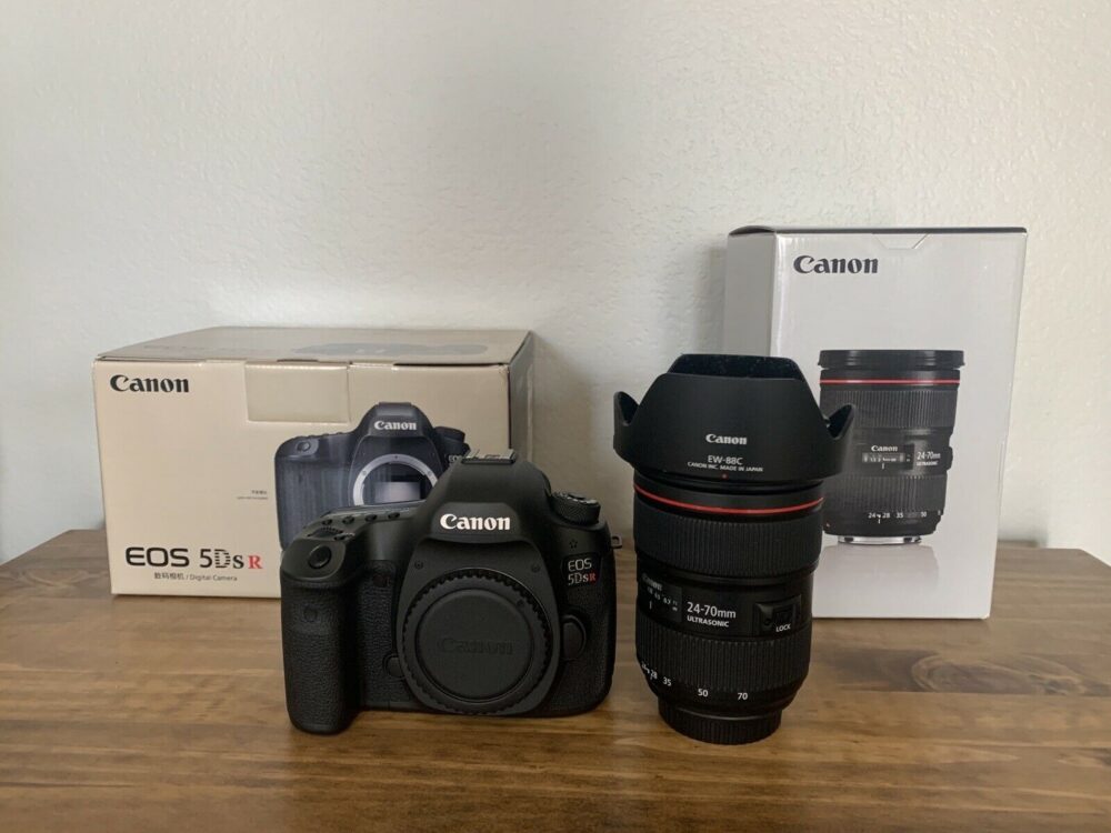 Canon EOS 5DS R DSLR Camera with 24-70mm f/2.8L II USM Lens - Image 5