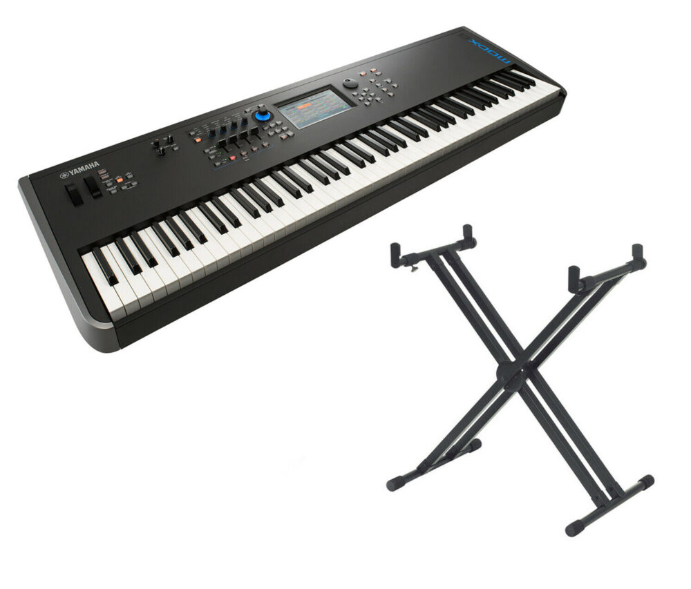 Yamaha MODX8 Keyboard Synthesizer with stand