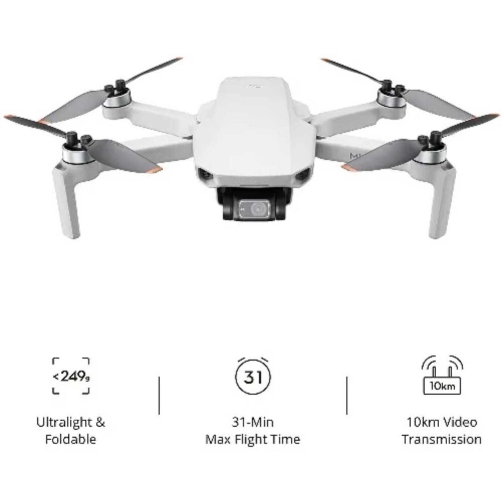 DJI Mavic Mini 2 – Ultralight & Foldable Drone Quadcopter - 3-axis Gimbal With 4k Camera - Image 2